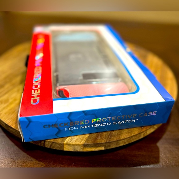 Checkered Protective Case For Nintendo Switch - Picture 6 of 6